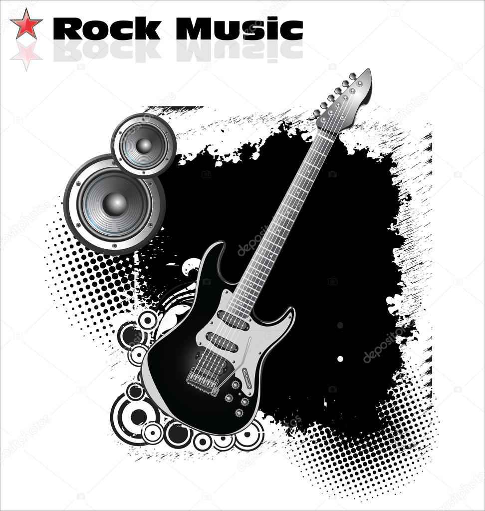 Rock music background