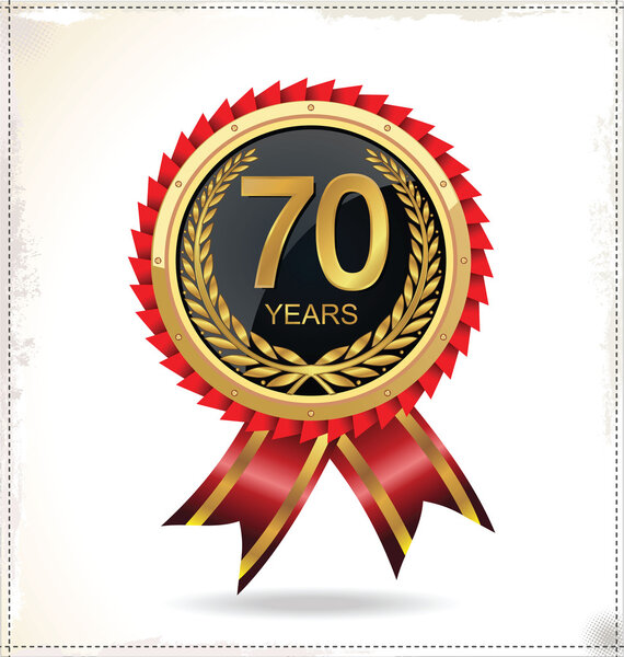 Юбилейный золотой лейбл
