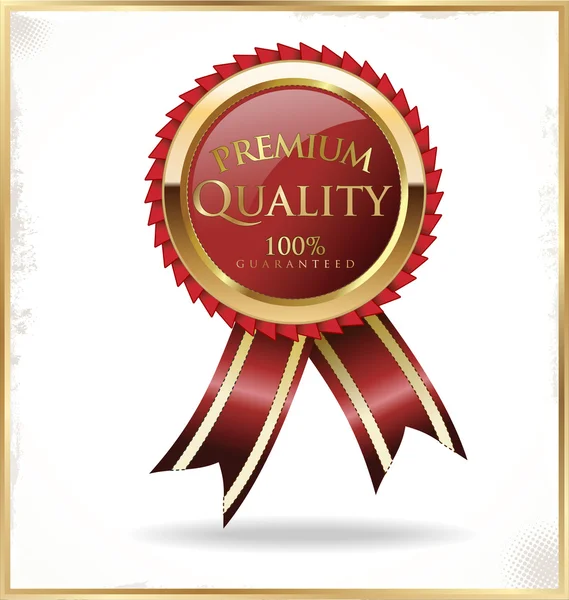 Label de qualité premium — Image vectorielle