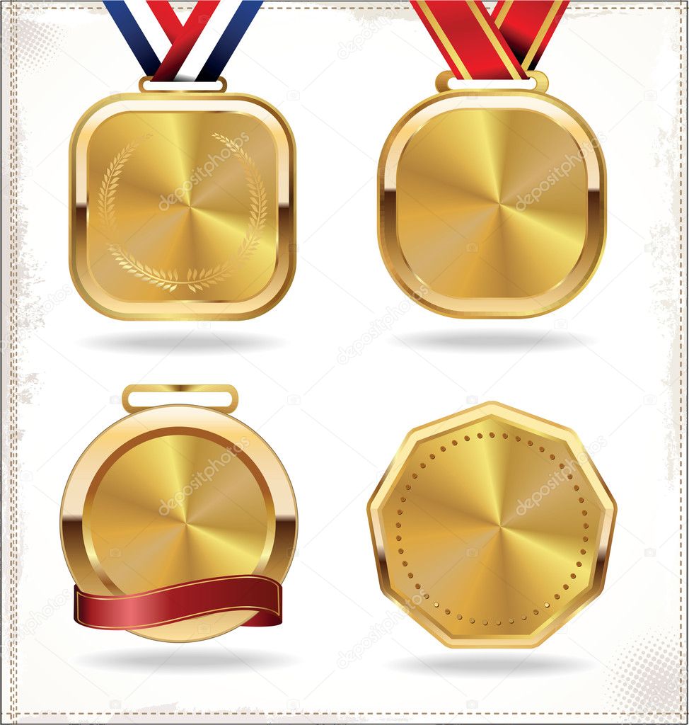 Gold medal set