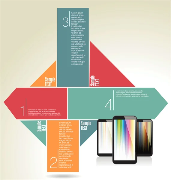 Fondo de diseño moderno — Vector de stock