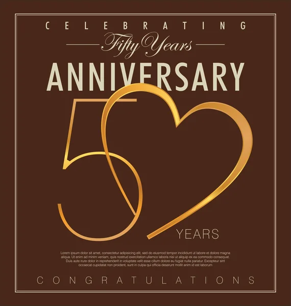 50 yıl yıldönümü arka plan
