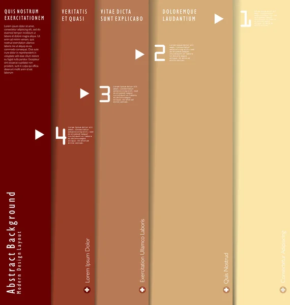 Vorlage für modernes Design — Stockvektor