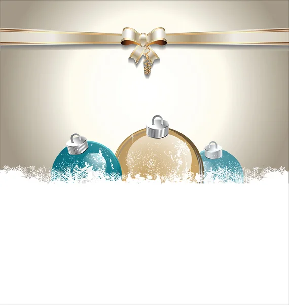 Feliz Navidad banner fondo vertical — Vector de stock