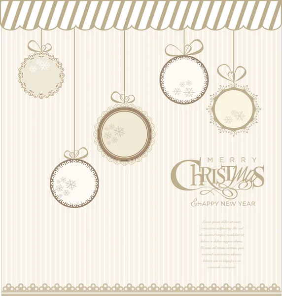 Christmas background — Stock Vector