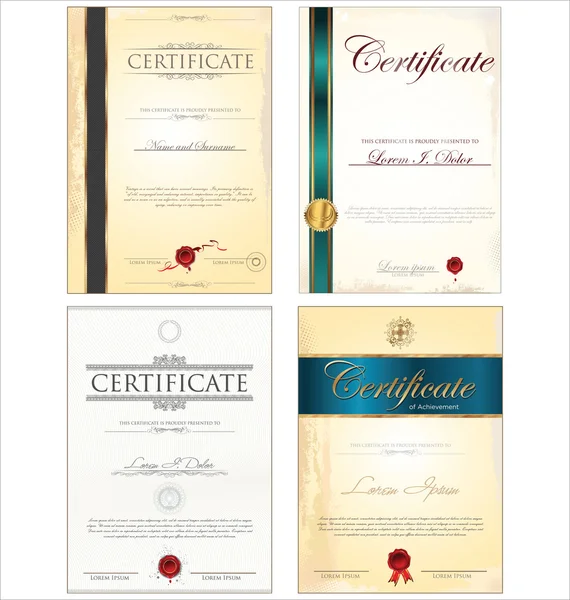 sertifika şablonu, set