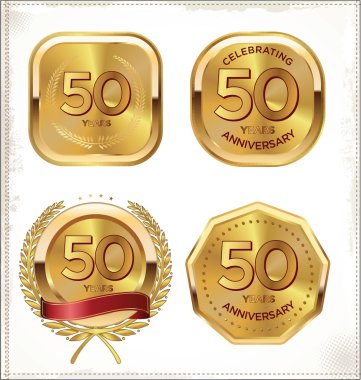 Altın yıldönümü etiketi