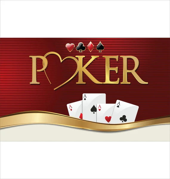 Hintergrund Casino — Stockvektor