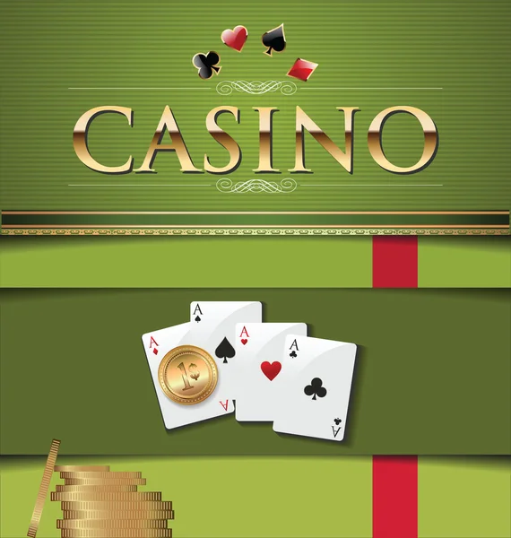 Contexte du casino — Image vectorielle