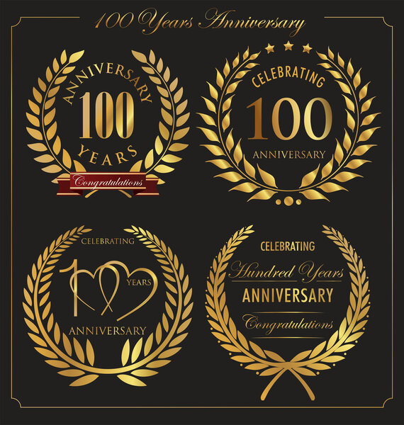 Золотой лавровый венок, 100 лет
