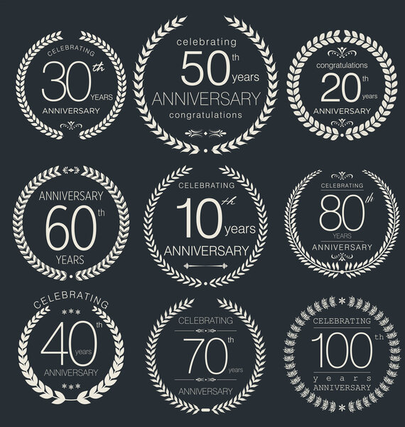 Юбилейная коллекция лавровых венков
