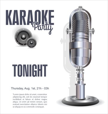 Karaoke partisi arka plan