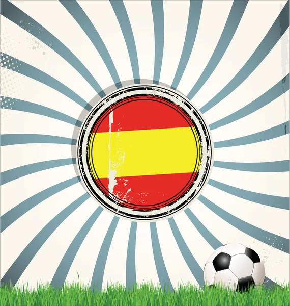 Hintergrund Fußball — Stockvektor