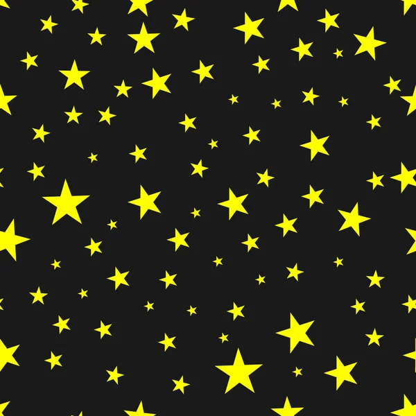 Stjärnor Sömlös Mönster Stjärna Form Struktur Grå Färger — Stock vektor