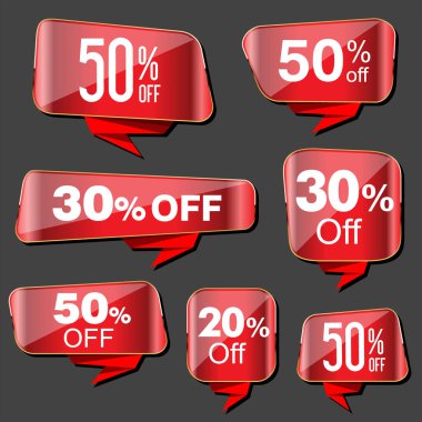 Süper satış altın geçmişe dönük rozetler ve etiketler koleksiyonu 