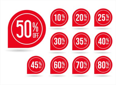 Modern süper satış etiketleri ve etiket koleksiyonu 