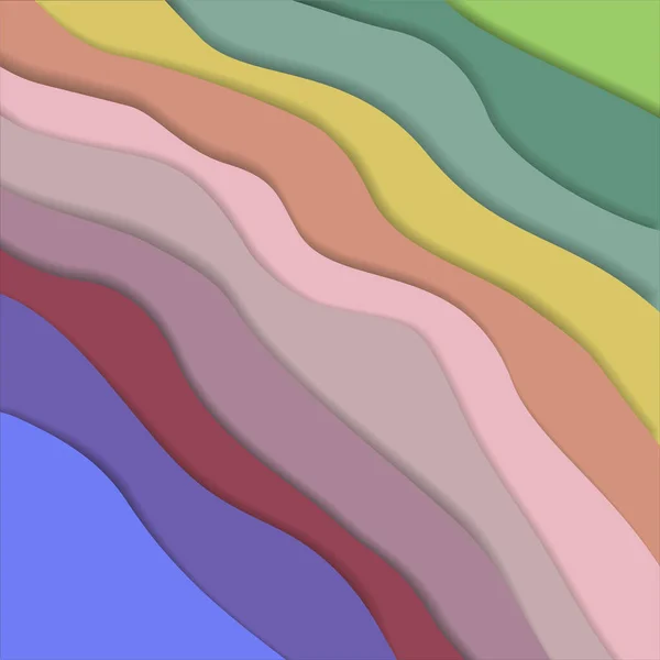 Абстрактний Барвистий Фон Сучасний Дизайн Шаблону — стоковий вектор