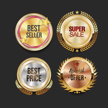 Super sale collection of golden retro vintage