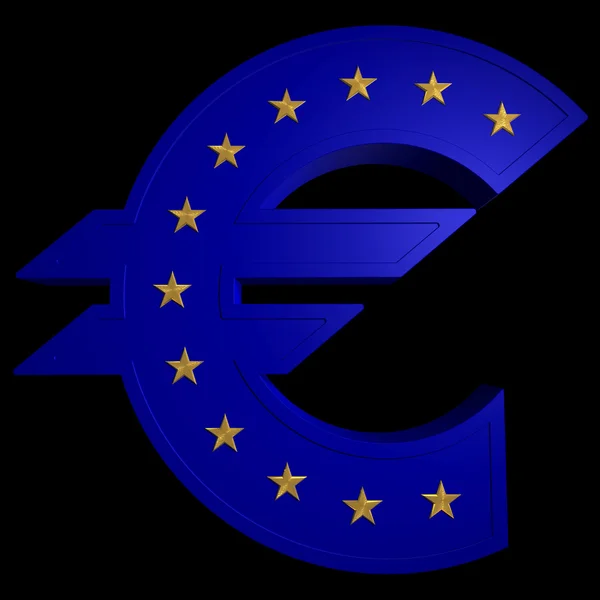 Euro tłuszczu, Europa — Zdjęcie stockowe