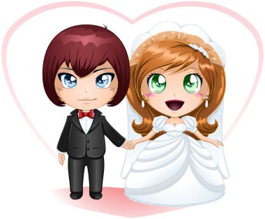 Gelin ve damat evli 2 Başlarken