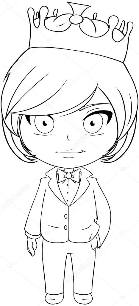 Prince Coloring Page 2