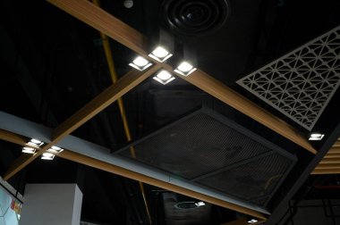 Floresan lamba modern tavan