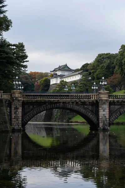 Palazzo Imperiale Tokyo Giappone Palazzo Imperiale Dove Oggi Vive Imperatore — Foto Stock