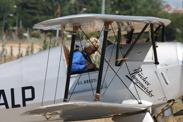 AEREO DI BIPLANE — Foto Stock