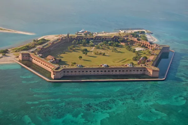 Fort jefferson, dry tortugas národní park — Stock fotografie