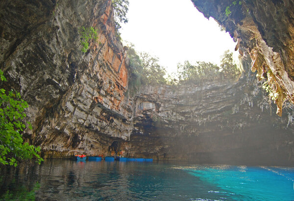 Melissani Cave 