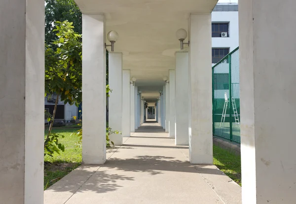 Walk way of hotel — Stock Photo, Image