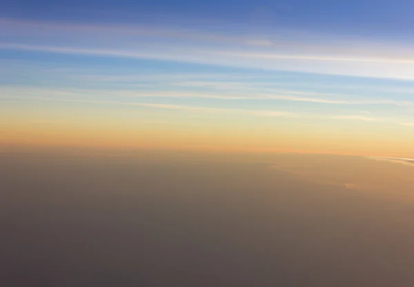 日没時の空と雲 — ストック写真