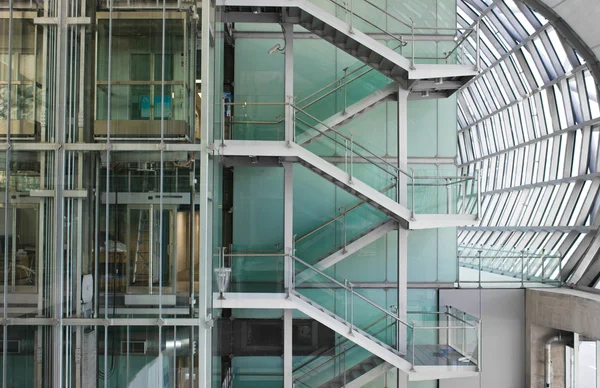 merdiven korkulukları, kapalı ile, 