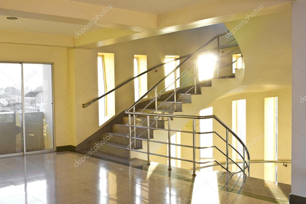 staircase in building hotel