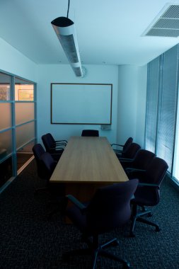 iş toplantı odasında ofis binası