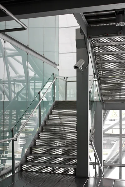 Güvenlik kamera cctv merdiven — Stok fotoğraf