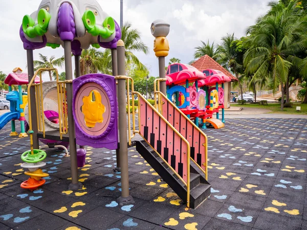 Colorful Playground Yard Park — Stock Photo, Image