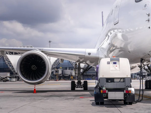 Airplane Terminal Airport Cockpit — Stock Photo, Image