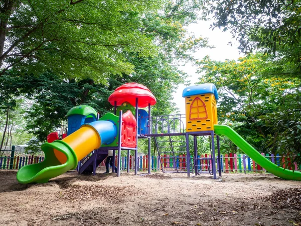 Colorful Playground Yard Park — Stock Photo, Image