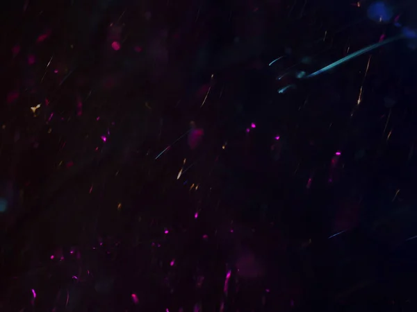 霓虹灯星系星云宇宙行星光之夜耀斑抽象背景模板 — 图库照片