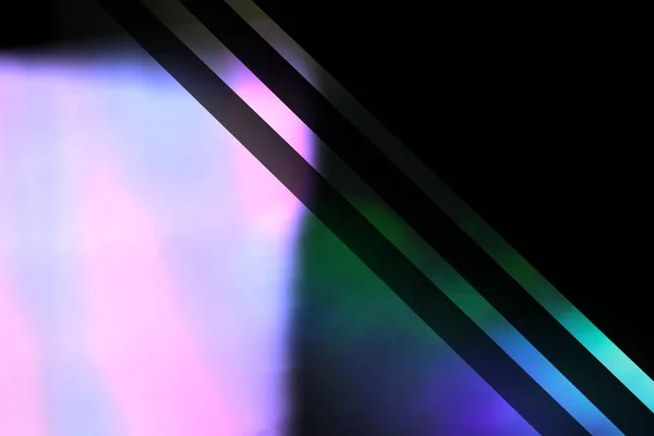 Licht Lek Kleurrijk Wazig Licht Met Geometrische Schaduw Template Moderne — Stockfoto