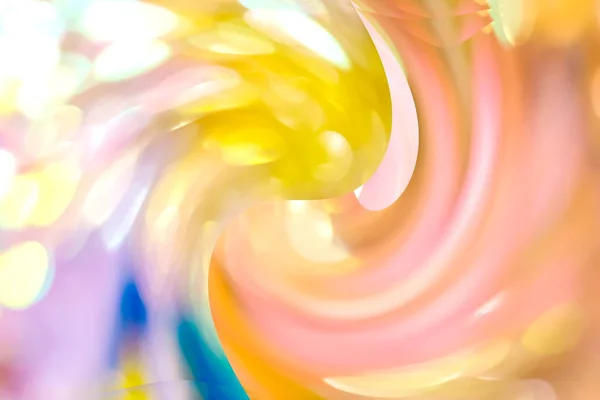 Барвистий Боке Барвистий Розмитий Помаранчевий Жовтий Фоні Червоної Хвилі Шаблон — стокове фото