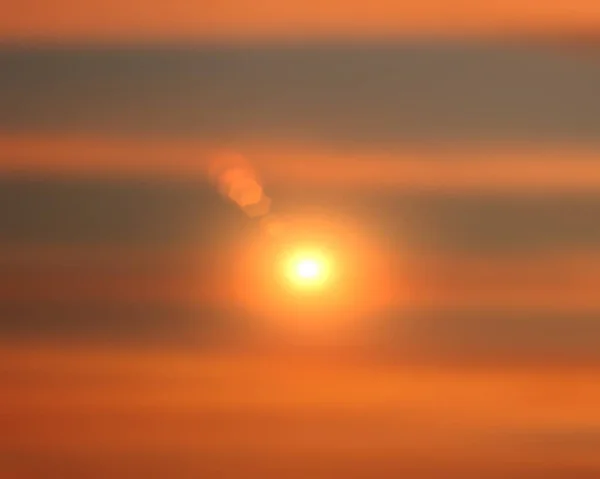 Turuncu Gün Batımı Güneş Işığı Arkaplan Şablonu — Stok fotoğraf