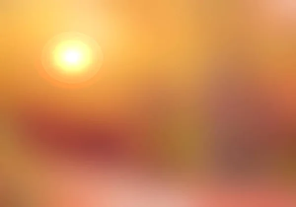 Pomarańczowy Zachód Słońca Słońce Światło Pochmurne Niebo Złoto Natura Krajobraz — Zdjęcie stockowe