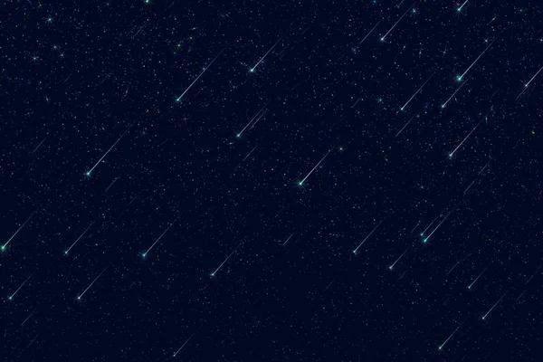 Hvězdné Nebe Noc Mlhovina Kosmické Světlice Vesmír Planeta — Stock fotografie