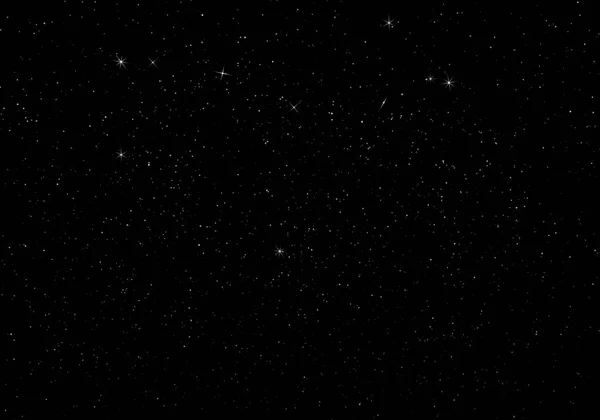 Stjärnhimmel Natt Nebulosa Kosmiska Facklor Universum Planet — Stockfoto