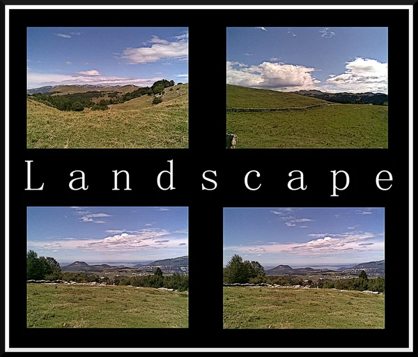 Landschap — Stockfoto