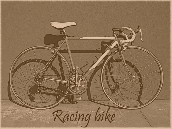 Racing bike vintage — Stock Photo, Image