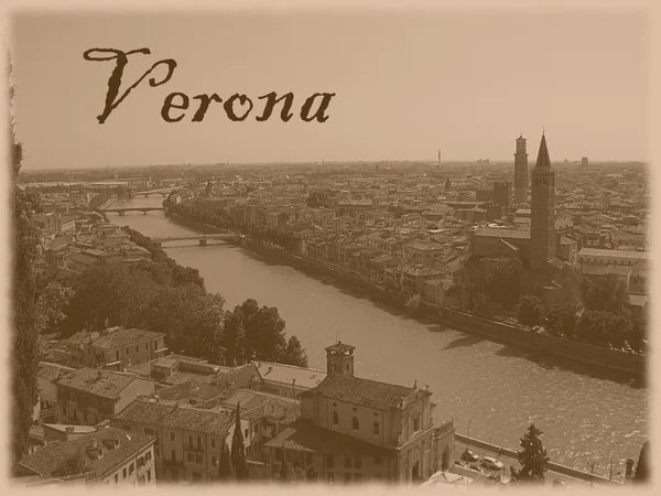 Verona vintage — Stok fotoğraf