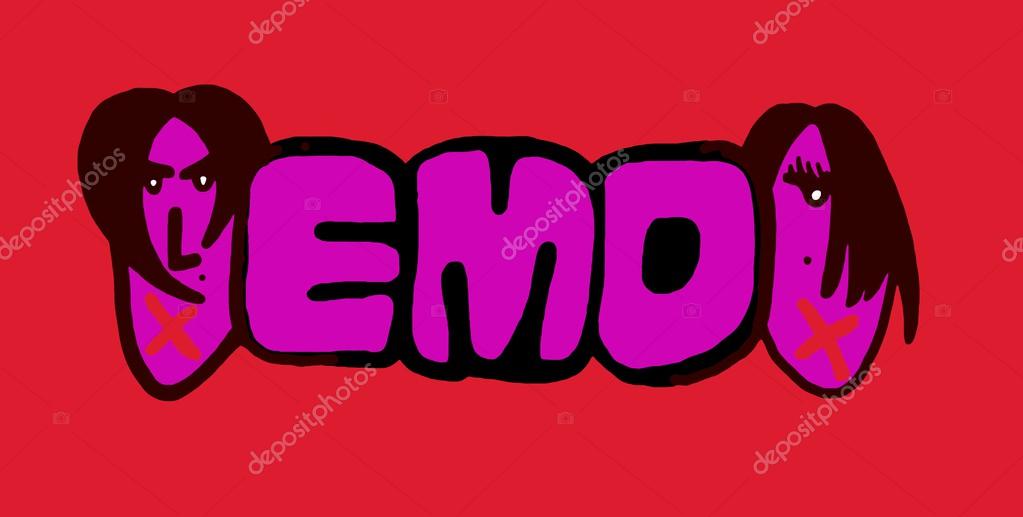 Emo teenager